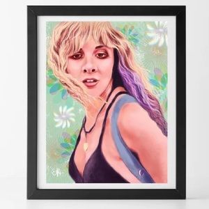 STEVIE NICKS 🌻 original art ~ limited edition print • Fleetwood Mac